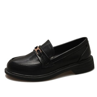 Puton 女款 Sora 單扣環基本款學生樂福鞋 NPOS0456