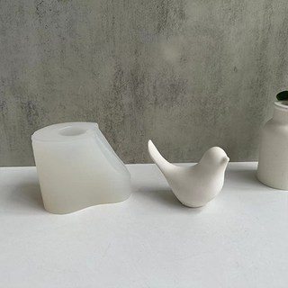 Homeflow 貓頭鷹 鳥 香氛石膏模型矽膠模具, 02
