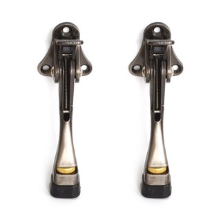 踏板式馬蹄門擋 黑鎳, 2個