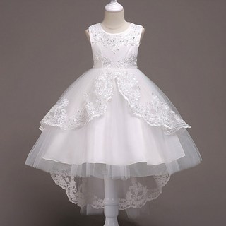 Edgeland 女童用薩爾維亞水鑽洋裝