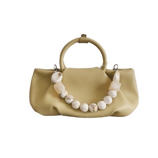 珍珠雲朵肩背包