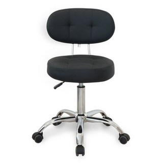 21C Trend 可調式背靠旋轉椅, 黑色