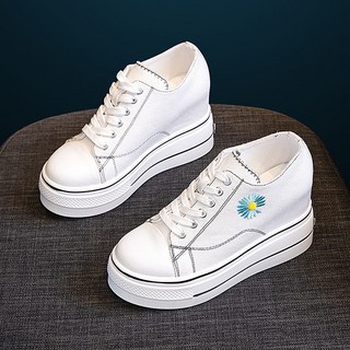 女款雛菊厚底帆布鞋 GH20_RD_948