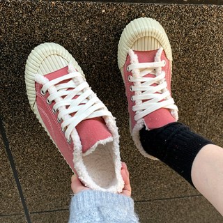 RABLE 女款刷絨帆布鞋