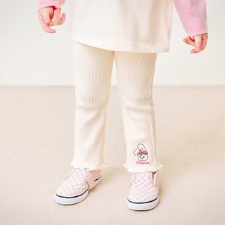 mollimelli 女童 Petit Rabbit 靴型內搭褲