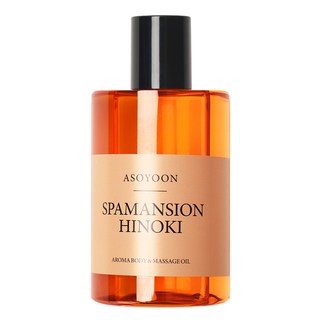 Asoyoon Spamansion系列 身體按摩油, 營養保濕，植物萃取, 400ml, 1瓶