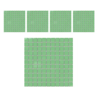 MONESPACE 瓷質馬賽克磁磚 25mm, 亮光綠, 5個