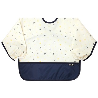 플리에 방수 긴팔 턱받이, 별달, 1개, 1개입