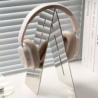 Toppia 頂級多用途耳機支架, 透明, 單一商品, 1個