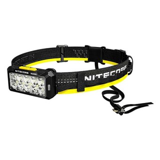 NITECORE 奈特科爾 HU2000 高亮分體式工作頭燈, UHE LED, 2000流明, 160米, USB-C供電, 114克, 1個, 黑色