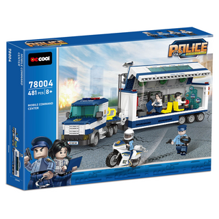DECOOL 城市警察系列 78004 移動指揮中心, 1個, 78004行動指揮中心