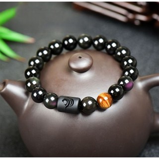 Buddha Best 12生肖開運招財健康祈福黑曜石念珠手鍊