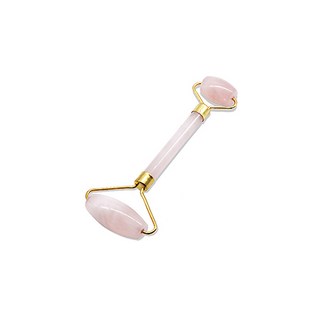 粉晶玉石刮痧板 臉部眼部按摩器 013, 單一顏色, 1個