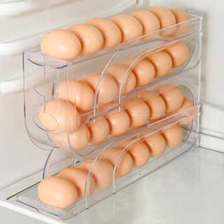 하양리빙 계란 트레이 B001, 투명, 1개