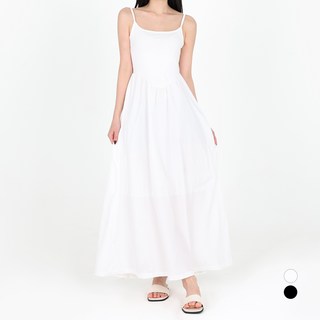 Dotif 女性索德長版洋裝 T25SS1-A1899, 白色