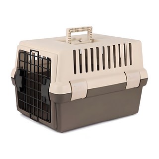 Purmi 寵物 FC3000 太空 硬殼式 外出籠, Brown, 1個