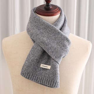 Riley 羊毛長版針織圍巾 2430