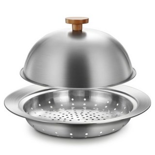 CASANI 不鏽鋼圓頂蒸鍋組 24~28cm, 1組, 28cm