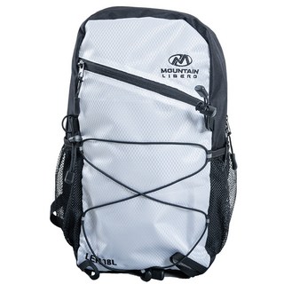 LIBERO 小型輕量多功能登山背包 18L, 白色