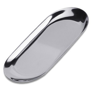 LaMon 不鏽鋼衛生托盤, 銀, 1個