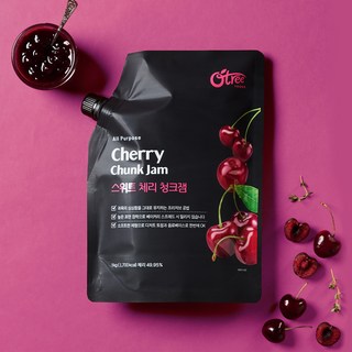 Otree 香甜櫻桃果肉果醬, 1kg, 1個