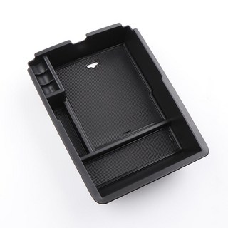 Cartem 汽車中央扶手箱置物盤 適用於 Sorento MQ4, 霧面黑