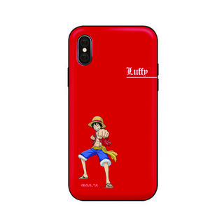 ONE PIECE 海賊王 基本款門式鏡面卡片收納防撞手機殼