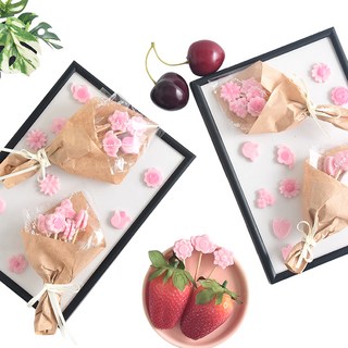 디유 핑크플라워 초콜릿 만들기 세트, 1세트, 6종