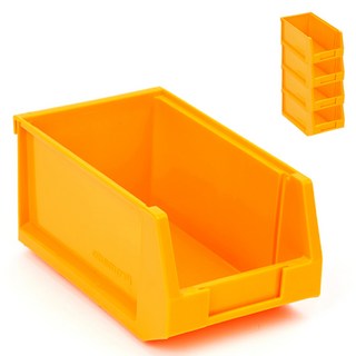 Promade 多用途零件盒 黃色, 5個