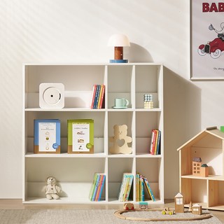 필웰 레트라 책꽂이 선반 책장 1100, 화이트, 3단