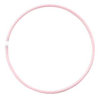 Naria 馬卡龍色兒童呼拉圈 75cm, 1個, 200克, 淡粉色