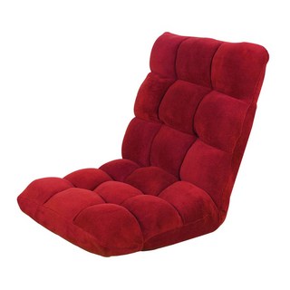 Cotton Field 棉花田傢飾 東尼多段式折疊和室椅, 紅色, 1個