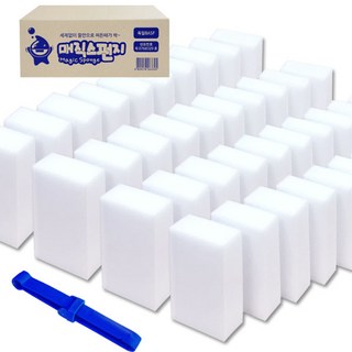 BASF 巴斯夫 神奇海綿 60入 + 夾子套組, 1組