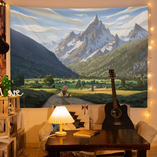 Sunbit 室內裝飾聚酯纖維布海報, 2號