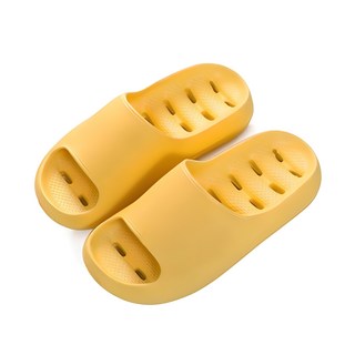 Geulrangaen 防滑浴室室內拖鞋 女款, 黃色, 1雙