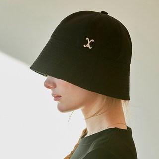 바잘 VA 커브드 스터드 라운드 드롭 버킷햇