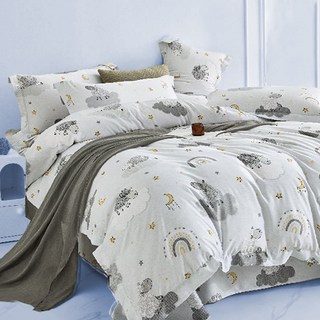 寢室安居 3M吸濕排汗 單人加大萊賽爾天絲床包枕套组