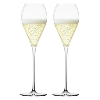 crison Belle設計家庭派對水晶香檳酒杯 CP8207, 2入, 250ml