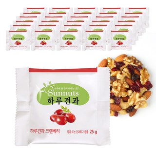 Dailynut 蔓越莓乾&綜合堅果隨身包, 25g, 30包