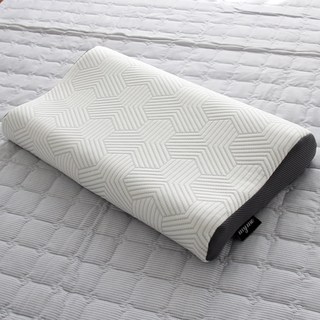 myme 涼感空氣線圈護頸枕, 白色