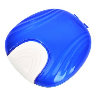 full of fun 一鍵式假牙收納盒 100g, 1個, 藍色