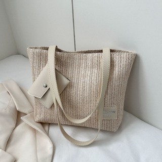 Allode 經典時尚藤編包