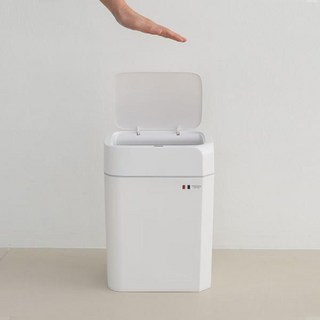 파리지앵 모션 센서휴지통, 화이트