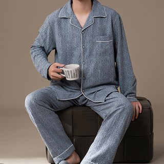 Style Contact 男士長袖睡衣上下套裝 SP-5308-1
