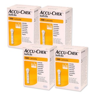 아큐첵 소프트클릭스 란셋, 4개, 100개입