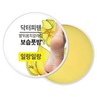 Dr.Piten 腳後跟乾裂保濕護足霜 依蘭 BF16, 26g, 1個, 1入