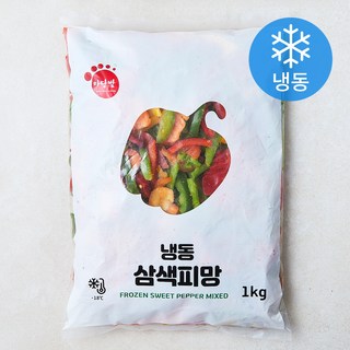 마당발 삼색 피망 (냉동), 1개, 1kg
