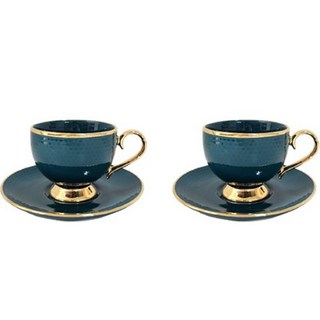 Beluz Casa Vincent 咖啡杯雙人組 綠色, 1套