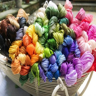 法式十字刺繡線組, 混色, 100捆