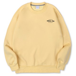 Million Day Mushmaro 寬鬆版型 特厚雙面棉大學T